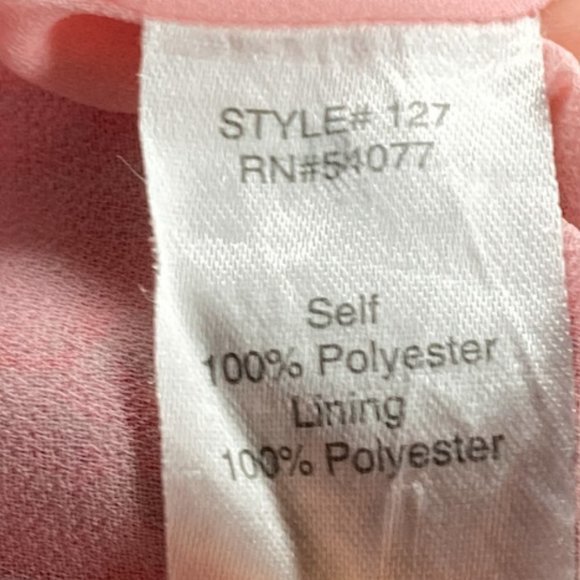 Cabi Small S Pink Paisley Layered Chiffon Jubilee Tank Top Shirt Blouse # 127 - Picture 6 of 6